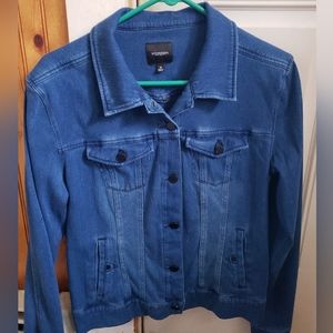 Liverpool Denim Jacket- Medium- stretchy.